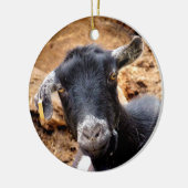 KLEINE GOAT KERAMISCH ORNAMENT (Links)