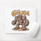 Kleine Golem Ck naar school Kid Golem Muismat (Met muis)
