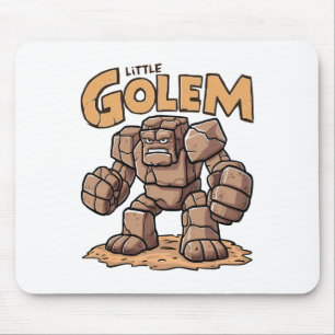 Kleine Golem Ck naar school Kid Golem Muismat