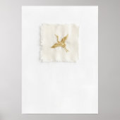 Kleine gouden botanische neutrale poster (Voorkant)