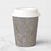 kleine gouden vlekjes papieren bekers (Rechts)