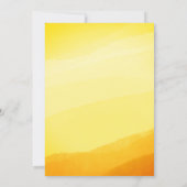 Kleine Gouden Zonneschijn Moderne Boho Verjaardag Kaart (Achterkant)