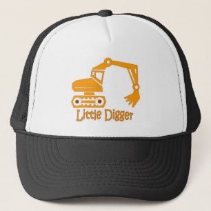 kleine graafmachine trucker pet