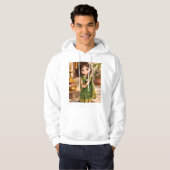 Kleine Grace in het groen Hoodie (Voorkant volledig)