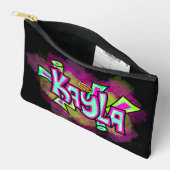Kleine graffiti naamzakje etui (Open)
