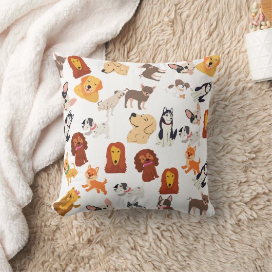 Kleine grappige honden kussen (Deken)