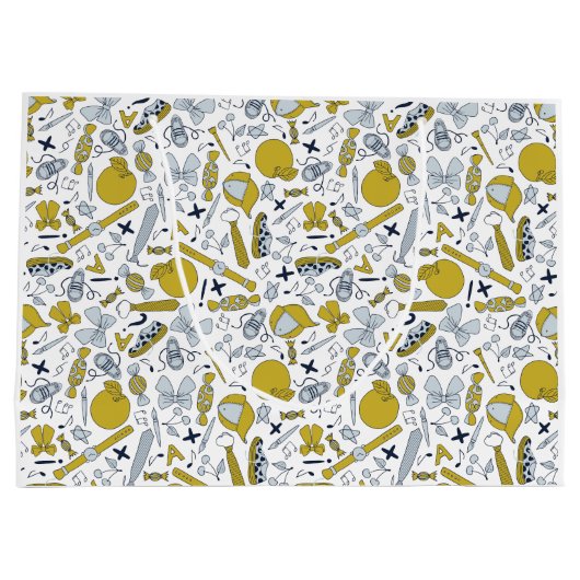 Kleine grappige schooldingen groot cadeauzakje (Achterkant)