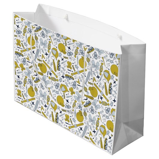 Kleine grappige schooldingen groot cadeauzakje (Achterkant Gekanteld)