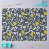 Kleine grappige schooldingen tissuepapier (Craft)