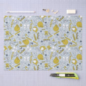 Kleine grappige schooldingen tissuepapier (Craft)