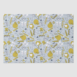 Kleine grappige schooldingen tissuepapier