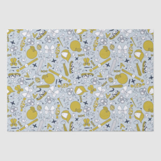 Kleine grappige schooldingen tissuepapier