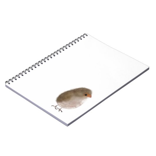 Kleine grappige vogel notitieboek (Linkerzijde)