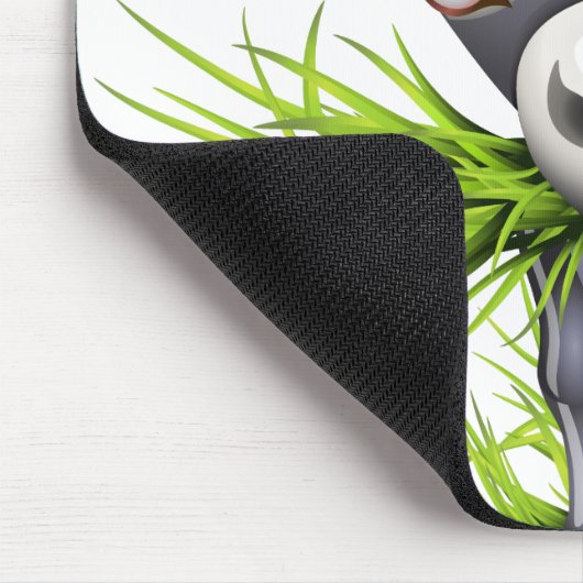 Kleine grijze ezel muismat (Hoek)