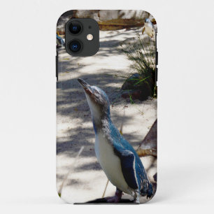 Kleine grijze keiharde pinguïn Case-Mate iPhone case