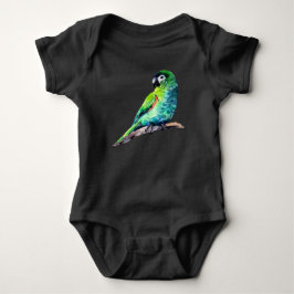 Kleine groene baby romper