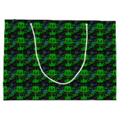 Kleine groene duivel groot cadeauzakje (Achterkant)