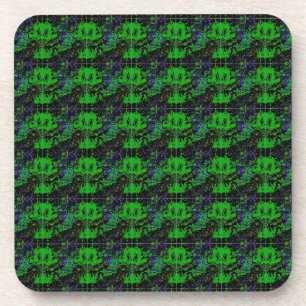 Kleine groene duivel onderzetter