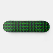 Kleine groene duivel persoonlijk skateboard (Horizontaal)