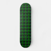Kleine groene duivel persoonlijk skateboard (Voorkant)