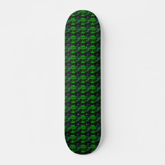 Kleine groene duivel skateboard (Voorkant)