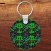 Kleine groene duivel sleutelhanger (Voorkant)