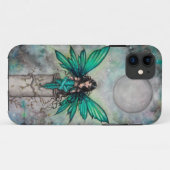 Kleine Groene Fee Gotische Fee Fantasie Kunst Case-Mate iPhone Case (Achterkant (horizontaal))