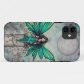 Kleine Groene Fee Gotische Fee Fantasie Kunst Case-Mate iPhone Case (Achterkant (horizontaal))