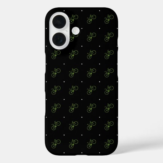 kleine groene fietsen Case-Mate iPhone case (Achterkant)