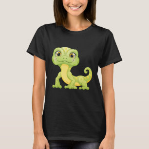 Kleine Groene Hagedis Iguana Reptielen T-shirt