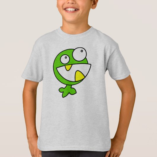 Kleine groene monster t-shirt (Voorkant)