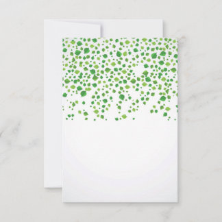 Kleine groene rode bladeren