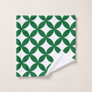 Kleine groene Shippo handdoek