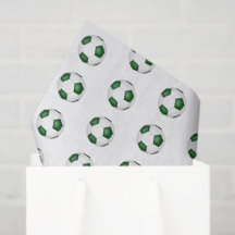 kleine groene witte voetbalpatroon
