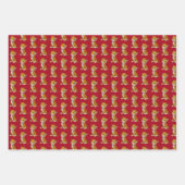 Kleine grotere papierset inpakpapier vel (Voorkant 3)