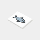 Kleine haai post-it® notes (Schuin)