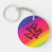 kleine haai sleutelhanger (Voorkant)