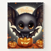 Kleine Halloween Bat Notitieboek (Achterkant)