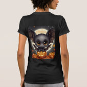 Kleine Halloween Bat T-shirt (Achterkant)