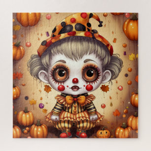 Kleine Halloween Clown 2 Legpuzzel