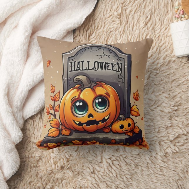 Kleine Halloween Grafsteen Kussen (Deken)