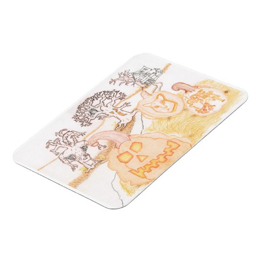 Kleine Halloween Magneet (Linkerzijde)