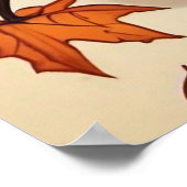 Kleine Halloween Spider Poster (Hoek)