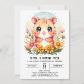 Kleine Hamster Magic Verjaardag Kaart (Voorkant)