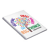 Kleine handen helpen grote dingen te doen - kinder notitieboek (Rechterzijde)