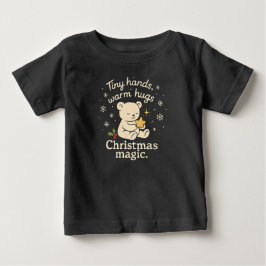 Kleine Handjes, Warme Knuffels, Kerstmagie Baby T-