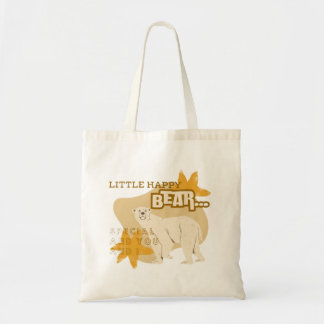 Kleine Happy Beer leuke eenvoudige ontwerp Tote Ta Bag