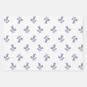 Kleine harebells - Hongaarse Blauwkleurige Folk Ar Inpakpapier Vel (Voorkant 2)