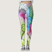 Kleine hart Leggings (Voorkant)
