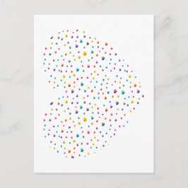 Kleine harten - Aquarelle Briefkaart